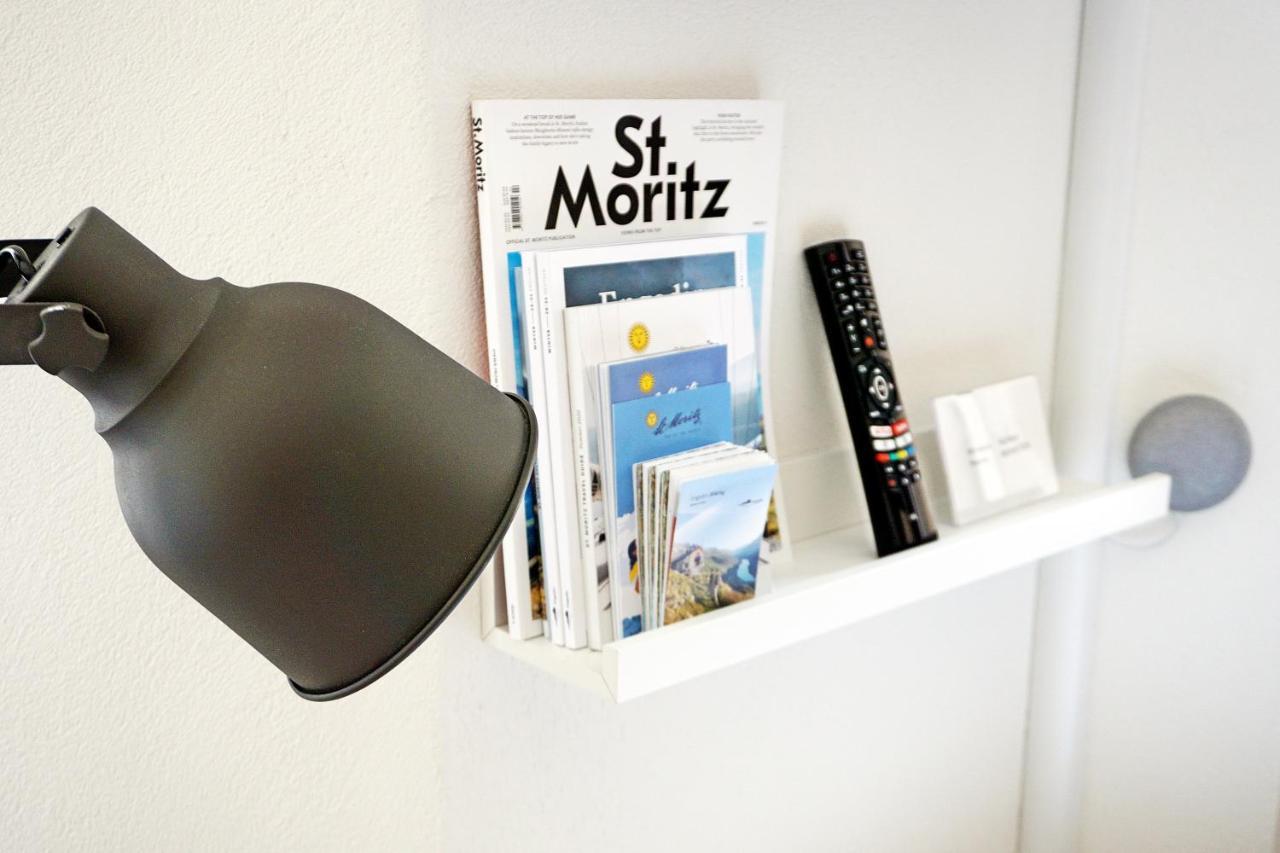 Charmantes, Gemuetliches Studio, Im Zentrum - C2 St. Moritz Exteriör bild