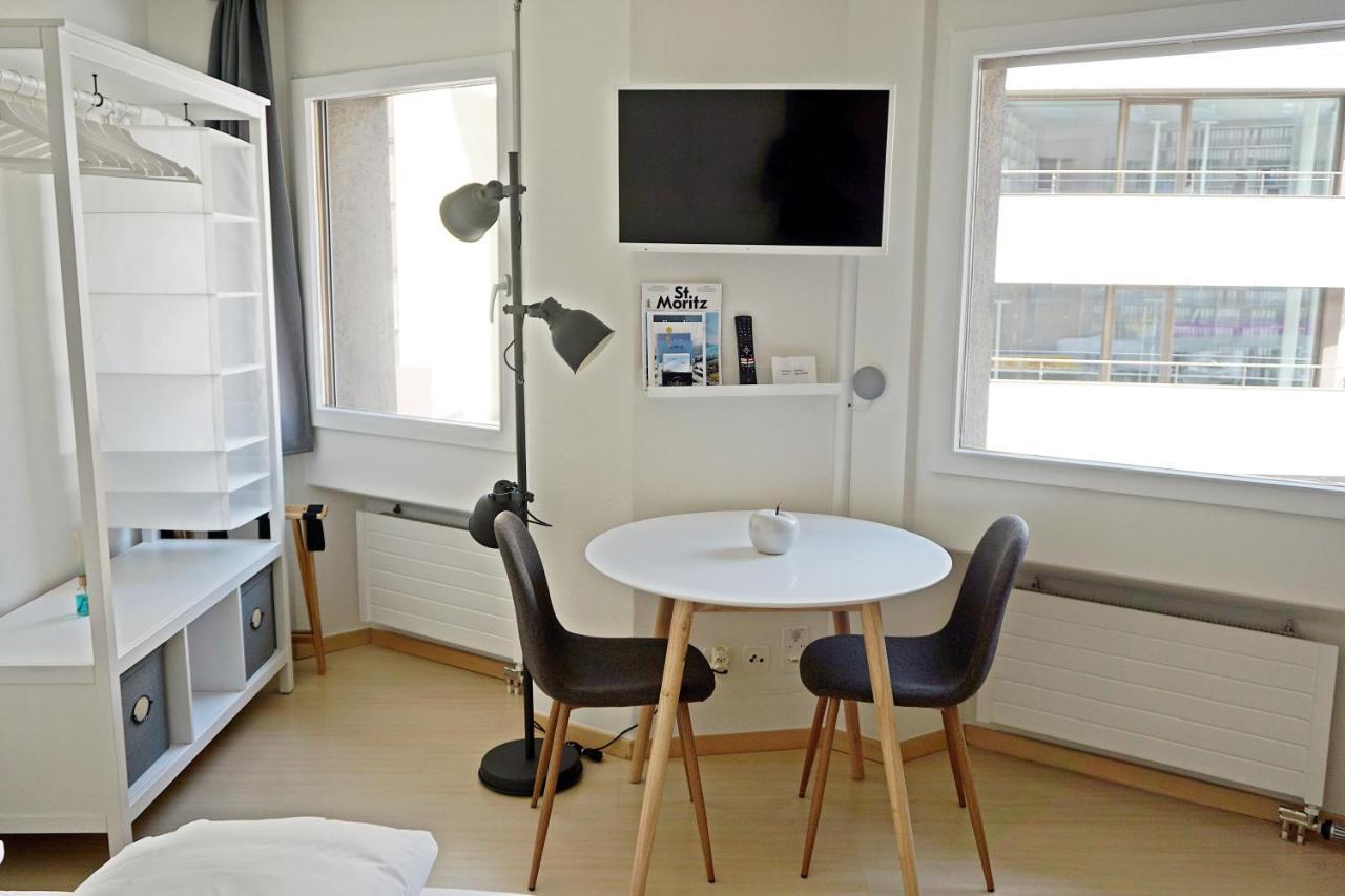 Charmantes, Gemuetliches Studio, Im Zentrum - C2 St. Moritz Exteriör bild
